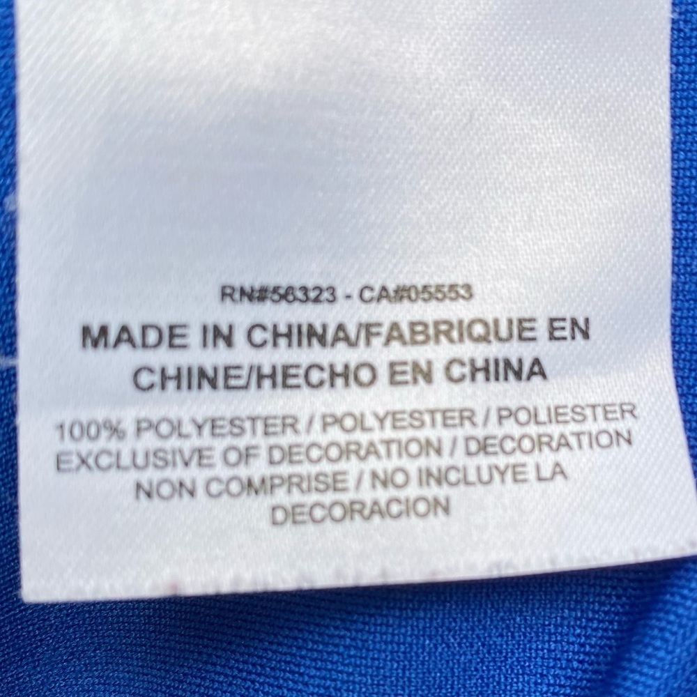 Nike Golf Blue Dry Fit Polo Shirt - Picture 6 of 7